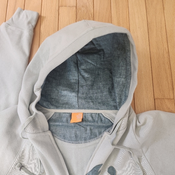 Enjoi skateboarding panda Patch Zip Up Light Green hoodie Cotton sz small Y2K - Picture 9 of 14